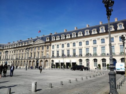 Viešbutis "Ritz", kuriame gyveno ir mirė Coco Chanel. Paryžius