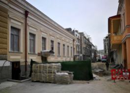 Miesto centrą užvaldžiusios statybos. Tbilisis, Gruzija