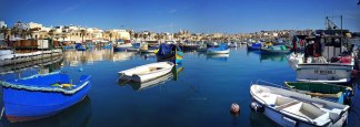 Spalvoti laiveliai. Marsašlokas, Malta